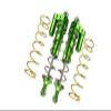 Aluminum Front L-Shape Piggy Back Spring Dampers 177mm for Arrma 1:5 KRATON 8S BLX-ARA110002 / KRATON EXB Roller-ARA5208-4Pc Set Green view 1