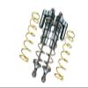 Aluminum Front L-Shape Piggy Back Spring Dampers 177mm For Arrma 1:5 KRATON 8S BLX-ARA110002 / KRATON EXB Roller-ARA5208-4Pc Set Gray Silver view 1