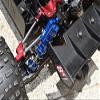 Aluminum Rear L-Shape Piggy Back Spring Dampers 187mm For Arrma 1:5 KRATON 8S BLX/OUTCAST 8S BLX/KRATON EXB Roller - 4Pc Set Silver view 2