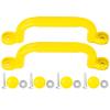 Alomejor Playground Handle, Safety Plastic Yellow Grab Handle, Plastic for Children Parents in Play Houses Backyard playgrounds view 1