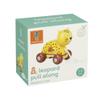 Orange Tree Toys: Pull Along: Leopard - Wooden Toy, Colorful Wheeled Character, Push-Pull, Encourage First Steps, FSC Certified, Toddler & Kids Age 1+ view 2