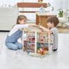 Hape Pony Ranch Barn Stable Club Playset Doll House with 2 Levels and Easy Carry Handle for Kids Ages 3 Years and Up view 4