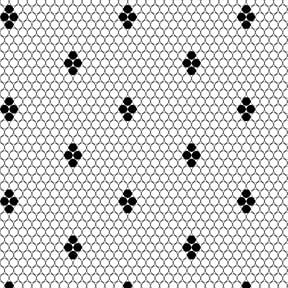 Itsy Bitsy Mini - Penny Rounds Tile - Dollhouse Wallpaper 1:12 Scale - Peel and Stick 12 inches x 18 inches Self-Adhesive