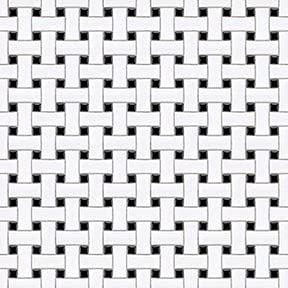 Itsy Bitsy Mini - Basketweave Tile - Dollhouse Wallpaper 1:12 Scale - Peel and Stick 12 inches x 18 inches Self-Adhesive
