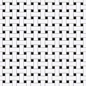 Itsy Bitsy Mini - Basketweave Tile - Dollhouse Wallpaper 1:12 Scale - Peel and Stick 12 inches x 18 inches Self-Adhesive