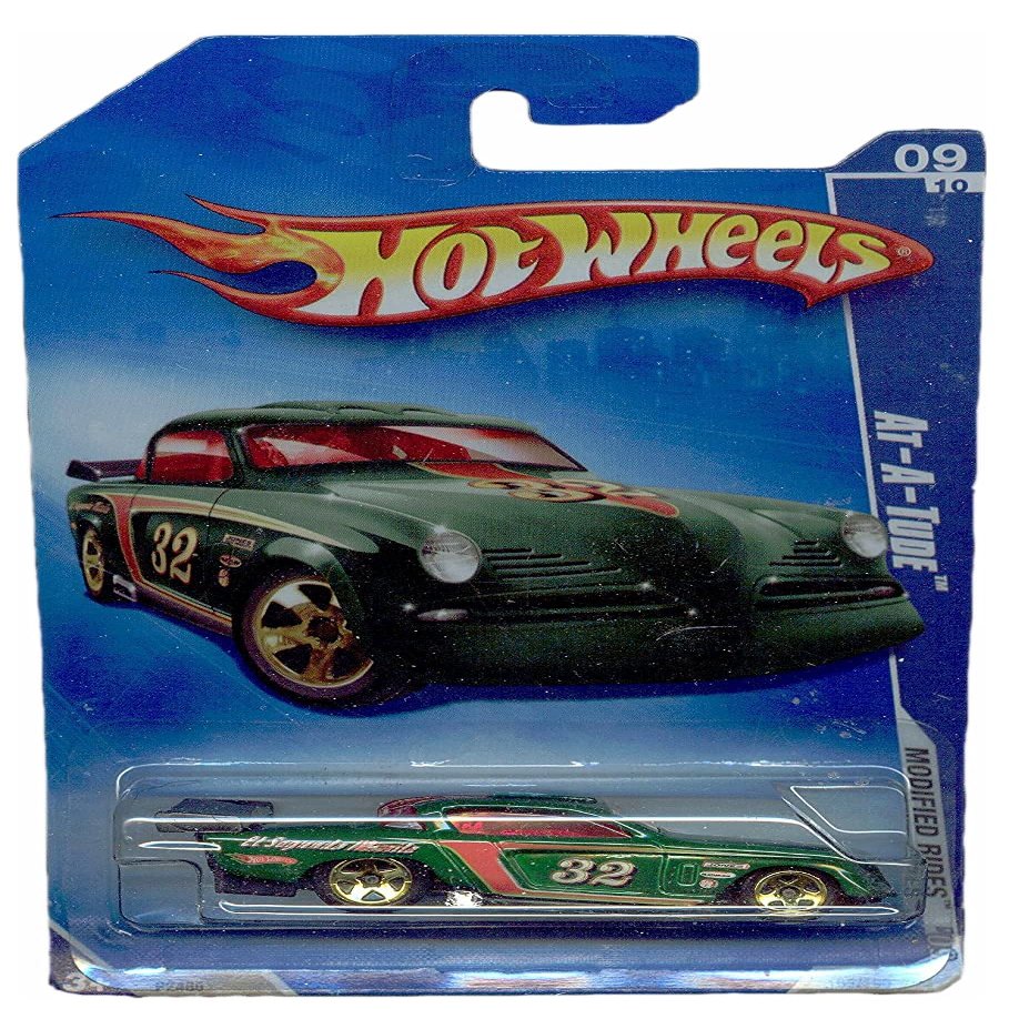 DieCast Hotwheels at A Tude, 2009 Modified Rides 9/10 [Green] 165/190