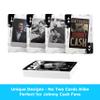 Aquarius Johnny Cash Playing Cards - Johnny Cash Themed Deck of Cards for Your Favorite Card Games - Officially Licensed Johnny Cash Merchandise & Collectibles - Poker Size with Linen Finish view 3