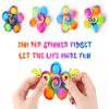 4 Pack Fidget Spinners for Kids Adults, Fidget Toys with Pop for Anxiety Stress Relief, Bulk Sensory Fidget Spinner Toys for Boys Girls, Easter Basket Stuffers, ADHD Autism Products Birthday Gifts view 2