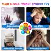 4 Pack Fidget Spinners for Kids Adults, Fidget Toys with Pop for Anxiety Stress Relief, Bulk Sensory Fidget Spinner Toys for Boys Girls, Easter Basket Stuffers, ADHD Autism Products Birthday Gifts view 4