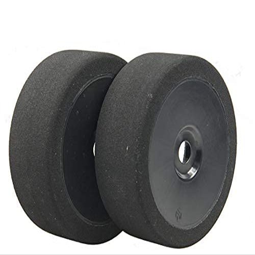 BSR Racing 1/8 Buggy Orange Foam GT Tire Compound Black Dish Rim (2) BSRC8023-B