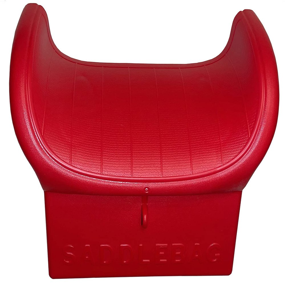 The Original Big Wheel Red Saddleback Seat, Genuine Replacement Part with 6.25" Spacing, Made in USA