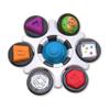 Baby Einstein Curiosity Clutch Fidget Sensory Toy and Pop It Rattle, BPA Free Infant Teether, Age 3 Months+, Multicolored view 1