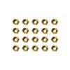 EBCO 10x Trucks & 40x Screws & 20x Nuts & Spanner Tool for 96mm Fingerboard Skateboard Wooden Deck Parts Kit view 2
