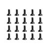 EBCO 10x Trucks & 40x Screws & 20x Nuts & Spanner Tool for 96mm Fingerboard Skateboard Wooden Deck Parts Kit view 3