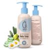 Oeight Baby Body Wash, 100% Natural Active Ingredients Sensitive Skin Baby Wash with Aloe Vera, Chamomile, Olive Oil & Provitamin B5, Dermatologically & Hypoallergenic Tested Mild Foaming Soap, 200ml view 1