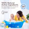 Oeight Baby Body Wash, 100% Natural Active Ingredients Sensitive Skin Baby Wash with Aloe Vera, Chamomile, Olive Oil & Provitamin B5, Dermatologically & Hypoallergenic Tested Mild Foaming Soap, 200ml view 2