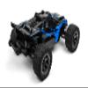 SummitLink Custom Body Muddy Blue Over Black Style Compatible for Rustler 4X4, Rustler BL-2S, Rustler 4x4 Ultimate 1/10 Scale RC Car or Truck (Truck not Included) R4-BB-02 view 4