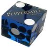 Cyber-Deals Authentic Nevada Casino Table-Played 19mm Matching Serial Numbers Craps Dice (Sets 2, 3, 4 or 5) with Black Velvet Pouch (Set of 5 (Full Stick), Peppermill (Blue Polished)) view 1