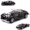 1:28 Scale Pullback Diecast Metal Antique Classic Model Cars Collectible Toy Gifts (Black,Length 6.5in/16.8cm) view 2