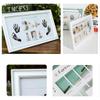 006 Baby Keepsake Frame, 12 Month Picture Frame, Baby Foot Printing Kit, First Year Newborn Baby Collage Keepsake Picture Frame for Photo Memories view 4