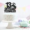 13 OFFICIAL Teenager Game Birthday Cake Topper - Video Game Boy's 13th Birthday Level Up Party Cake Supplies - Game On Winner Party Decoration view 3