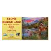 SUNSOUT INC - Stone Bridge Lake - 300 pc Jigsaw Puzzle by Artist: Bigelow Illustrations - Finished Size 21" x 24" - MPN# 31991 view 1