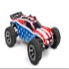 SummitLink Custom Body USA Flag Style Compatible for Rustler 4X4, Rustler BL-2S, Rustler 4x4 Ultimate 1/10 Scale RC Car or Truck (Truck not Included) R4-US-02 view 2