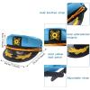8 Pack Colorful Captain Hat Sailor Hat Unisex Boating Captain Hat Party Hats view 2