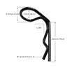 GDOOL 30-Pack 90-Degree Angle Body Clips Bent Springy Pins for All 1/10 Scale Model Car Truck Crawler Truck(Black) view 3