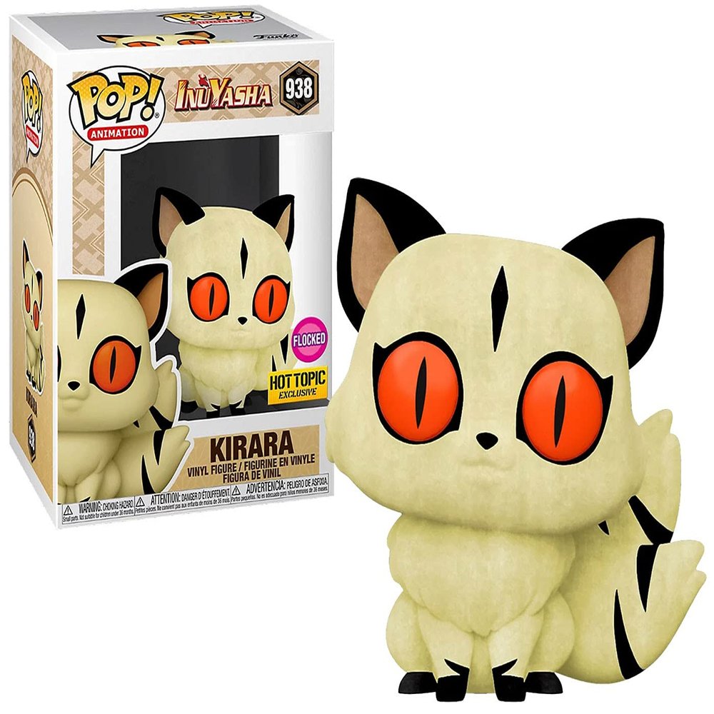 Funko Inuyasha Pop! Animation Kirara (Flocked) Vinyl Figure Hot Topic Exclusive Multi None