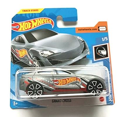 DieCast Hotwheels Grand Cross (Gray), HW Race Team 1/5 (Short Card)