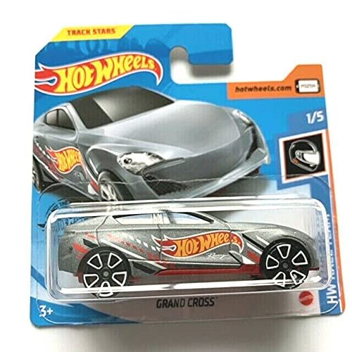 DieCast Hotwheels Grand Cross (Gray), HW Race Team 1/5 (Short Card)