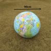 DEARLOYEA Lowral Jumbo Inflatable Globe, 90CM Early Educational Inflatable Earth World Geography, One Size view 4