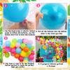 100Pcs Pool Party Balloon Garland Arch Kit, Beach Balloons Garland Tropical Decoration for Summer Baby Shower Birthday Swimming Beach Party Supplies view 3