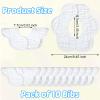 Geyoga 10 Pcs Baby Bibs 360 Rotate Baby Bandana Muslin Drool Bibs Petal Bibs Burp Gauze Cloths Absorbent Bib (,) view 2
