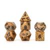 FanRoll Mystic Mines Jasper: 16mm Stone Polyhedral Dice Set view 1