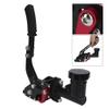 BHDK Professional Racing Handbrake, 11.4in Adjustable Aluminum Car Hydraulic Drift Handbrake, Horizontal Drift Hydro E-Brake with Oil Cylinder for Drift Racing Car, Rally Vehicles (Black) view 3