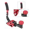 BHDK Universal Racing Handbrake, 11.4in Professional Aluminium Alloy Drift Hydraulic Handbrake, Horizontal Car Drift Hydro E-Brake with Oil Cylinder for Drift Racing Car, Rally Vehicles (Red) view 3