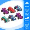 12 Pieces Wood DIY Car Toys, Unfinished Wooden Cars, Crafts for Students Home Activities, Easy Woodworking and Family Time Set view 3