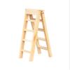 Melody Jane Dolls Houses Dollhouse Large Set of Step Ladders Miniature Wooden Garden Accessory 1:12 view 1