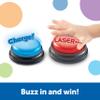 Learning Resources Team Answer Buzzers - Classroom Must Haves Supplies, Sound Effect Button, Family Game Shows for Trivia, Participation Tools, Boys and Girls Birthday Gifts view 2