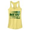 Hasbro Nerf Nerf XL Nation Slim Fit, Scoop Hem Racerback Tank Banana view 1