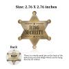 ForFine Ring Security Badge Metal Ring Bearer Gift Wedding Accessories for Party, Rehearsal, Kids, Boys, Wedding Souvenirs view 2