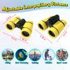 ESSENSON Binoculars for Kids Toy Gift for 3 4 5 6 7 8+ Year Old Boys Girls Kids Telescope Outdoor Toys for Sports and Outside Play Hiking, Bird Watching, Travel, Camping, Birthday Presents(Yellow) view 3