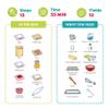 Baketivity Kids Baking Set, Meal Cooking Party Supply Kit for Teens, Real Fun Little Junior Chef Essential Kitchen Lessons, Includes Pre-Measured Ingredients (Baketivity Kit, Red Velvet) view 3