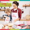 Baketivity Kids Baking Set, Meal Cooking Party Supply Kit for Teens, Real Fun Little Junior Chef Essential Kitchen Lessons, Includes Pre-Measured Ingredients (Baketivity Kit, Red Velvet) view 4