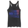 Hasbro Nerf Nerf XL Nation Tri-Blend Racerback Layering Tank Black Heather view 1