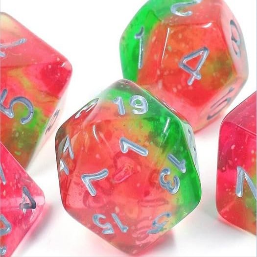 Sirius Dice SDZ000601 Lotus Dice, Set of 7