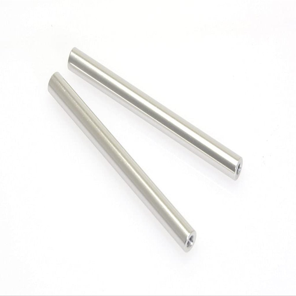 CEN Racing CD0302 M3x69mm Threaded Aluminum Link Silver Anodized 2 pieces