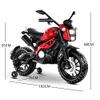 Electric Motorcycle for Kids, Ride on Motorcycle, Tamco 12V Electric Dirt Bike for 3~6 Years Boys Girls with Training Wheels Hand Racing Foot Brake PU seat (red) view 2